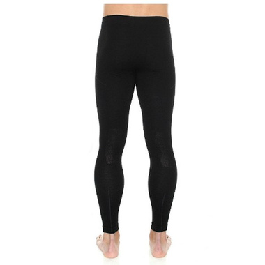 Getry termoaktywne Brubeck Extreme Wool LE11120 z wełny merino czarne męskie