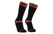 Skarpety wodoodporne Dexshell Hytherm Pro Socks czarno-pomarańczowe