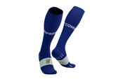 Skarpety kompresyjne Compressport Full Socks Run niebieskie