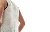 Koszulka Compressport Performance Singlet biała męska