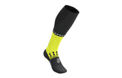 Skarpety kompresyjne Compressport Full Socks Winter Run czarno-żółte