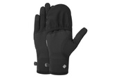Rękawiczki Ronhill Wind-Block Convertible Glove z panelem przeciwwiatrowym czarne