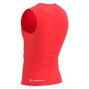 Koszulka Compressport Trail Racing Tank czerwona męska