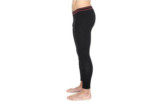 Getry termoaktywne Brubeck Active Wool LE11710 z wełny merino czarne męskie