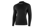 Koszulka termoaktywna Brubeck Extreme Wool LS1666M z wełny merino czarna męska