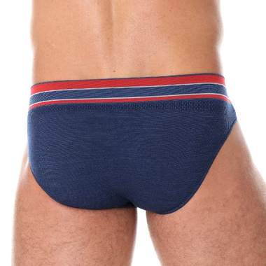 Slipy Brubeck Active Wool BE10110 granatowe męskie