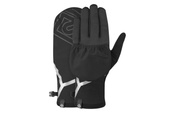 Rękawiczki Ronhill Wind-Block Convertible Glove z panelem przeciwwiatrowym czarne