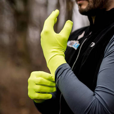 Rękawiczki Ronhill Classic Glove żółte