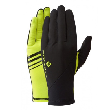 Rękawiczki Ronhill Wind-Block Glove czarno-żółte