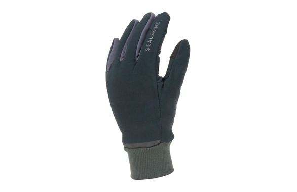 Rękawiczki wodoszczelne Sealskinz Waterproof All Weather Lightweight Glove czarno-szare