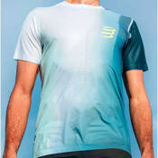 Koszulka Compressport Performance SS T-Shirt niebieska męska 