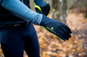 Rękawiczki Ronhill Wind-Block Glove czarno-żółte