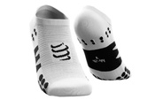 Skarpety Compressport No Show Socks biało-czarne